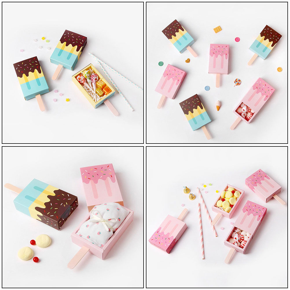 Wedding Solution - 20Pcs Ice Cream Candy Cases Drawer
