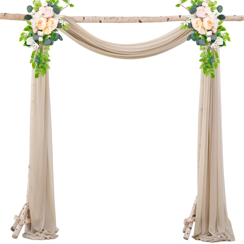 N7YF Romance Pearls Arch Backd - Wedding Backdrop Curtain review and price