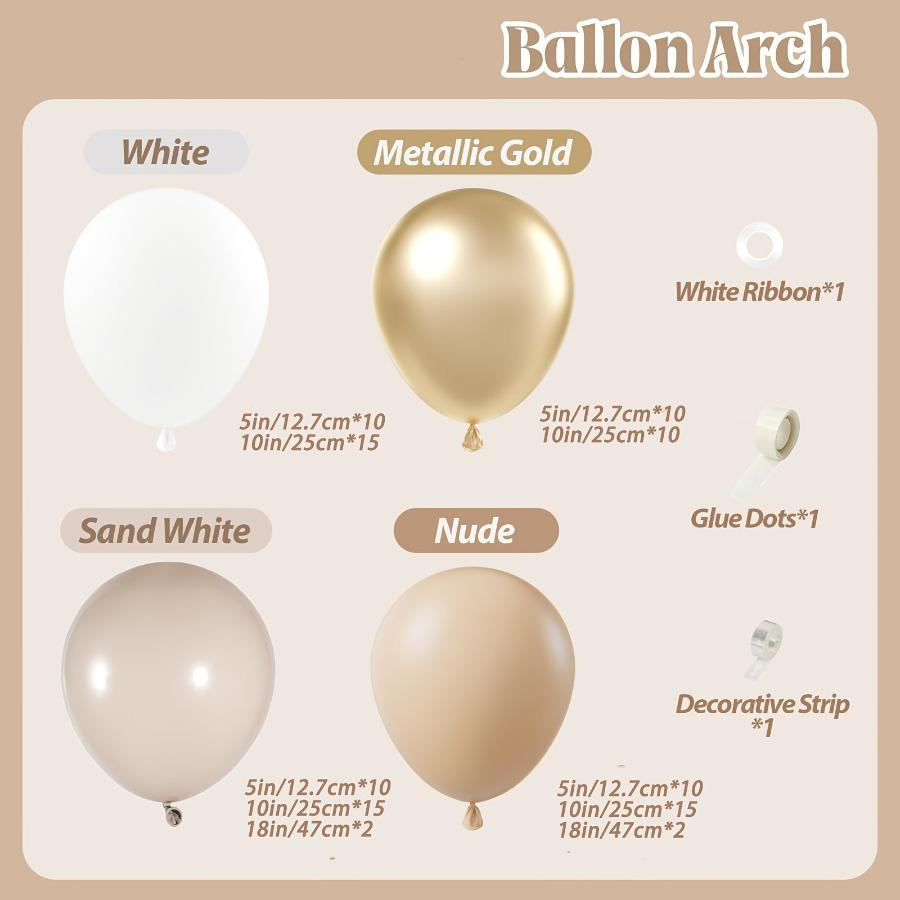 102pcs White Sand Metallic Gol - Wedding Day Supply Kit review and price
