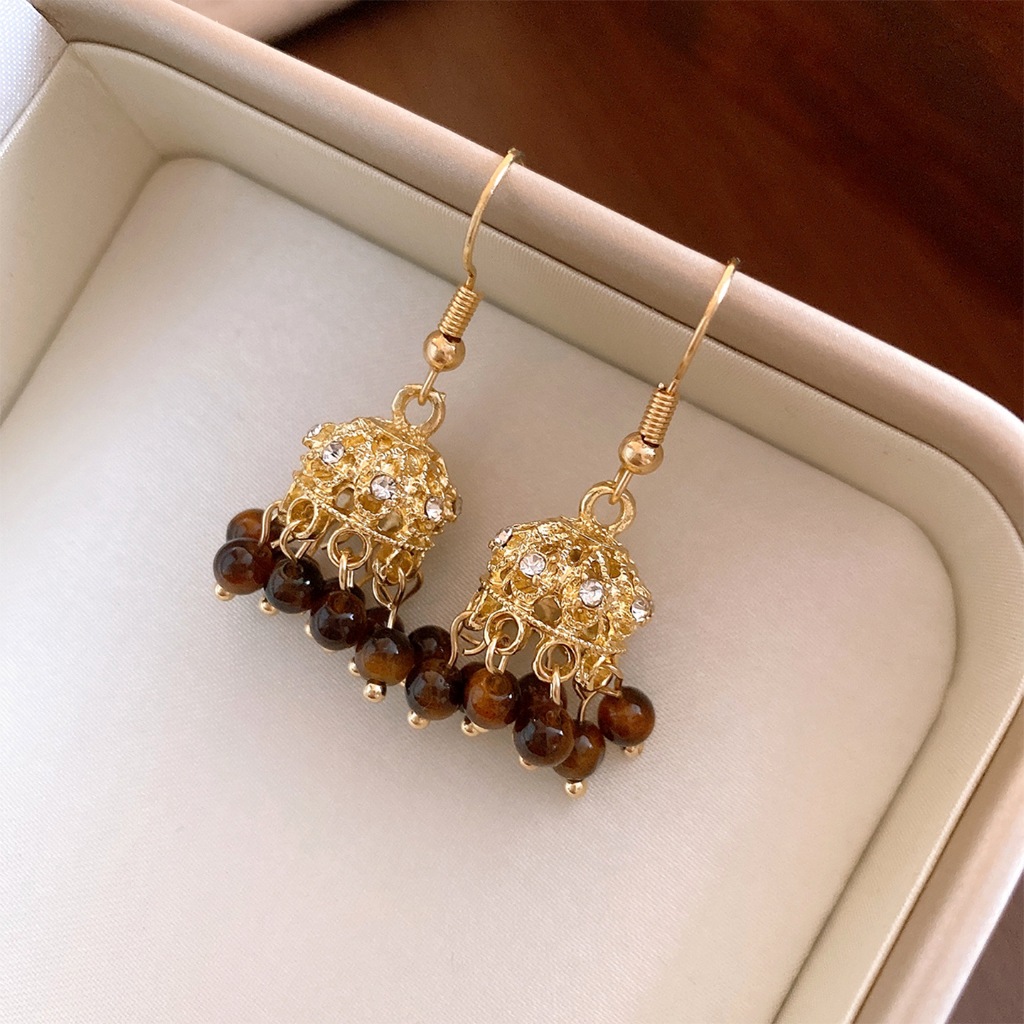 Boho Jhumka Bell‑Shaped Dangle - Indian Wedding Supply review and price