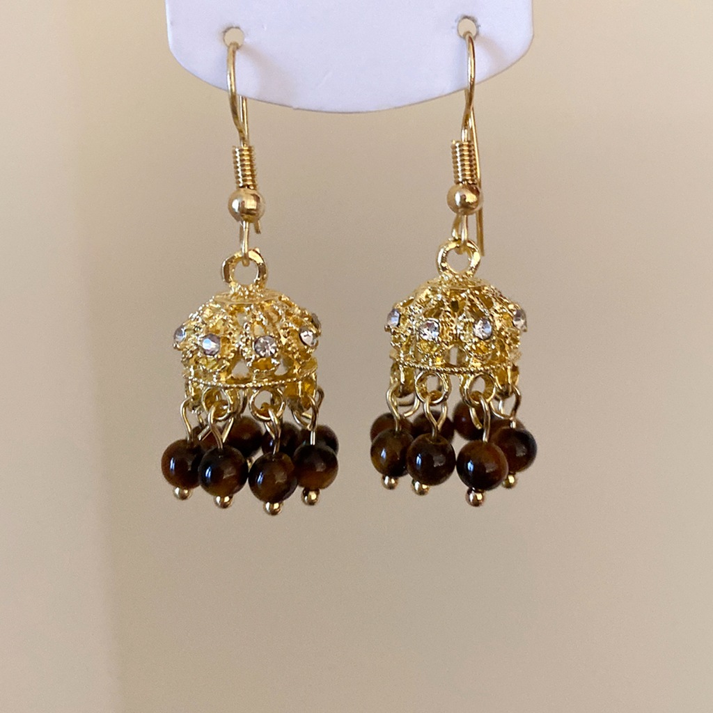 Boho Jhumka Bell‑Shaped Dangle - Indian Wedding Supply review and price