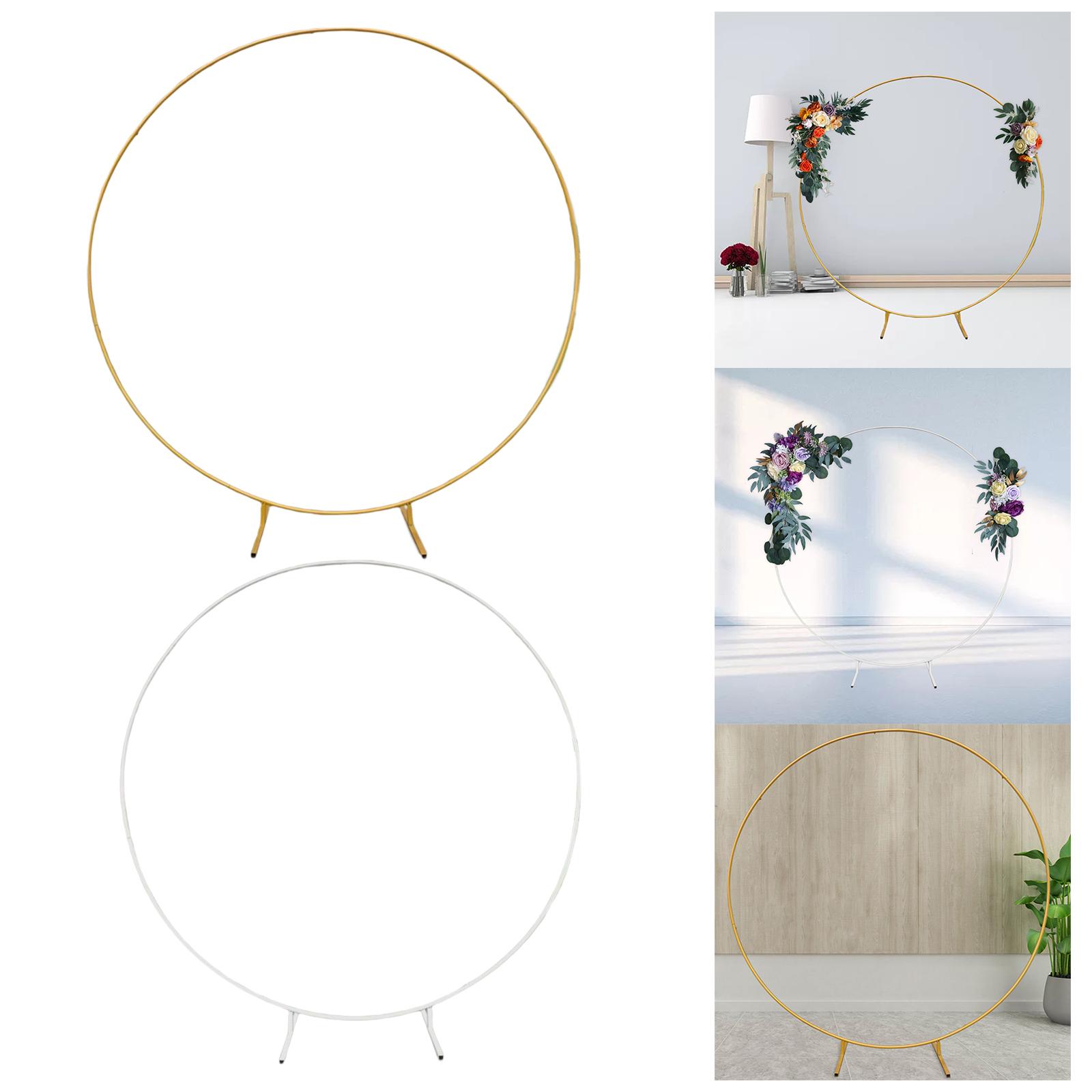 Galvanized Circle Wedding Arch - Wedding Balloon Arch review and price