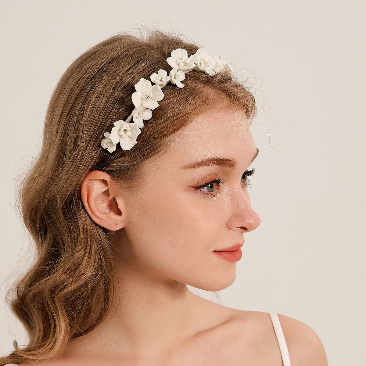 Efily Bride White Flower Hair  - Wedding Arch Flower review and price