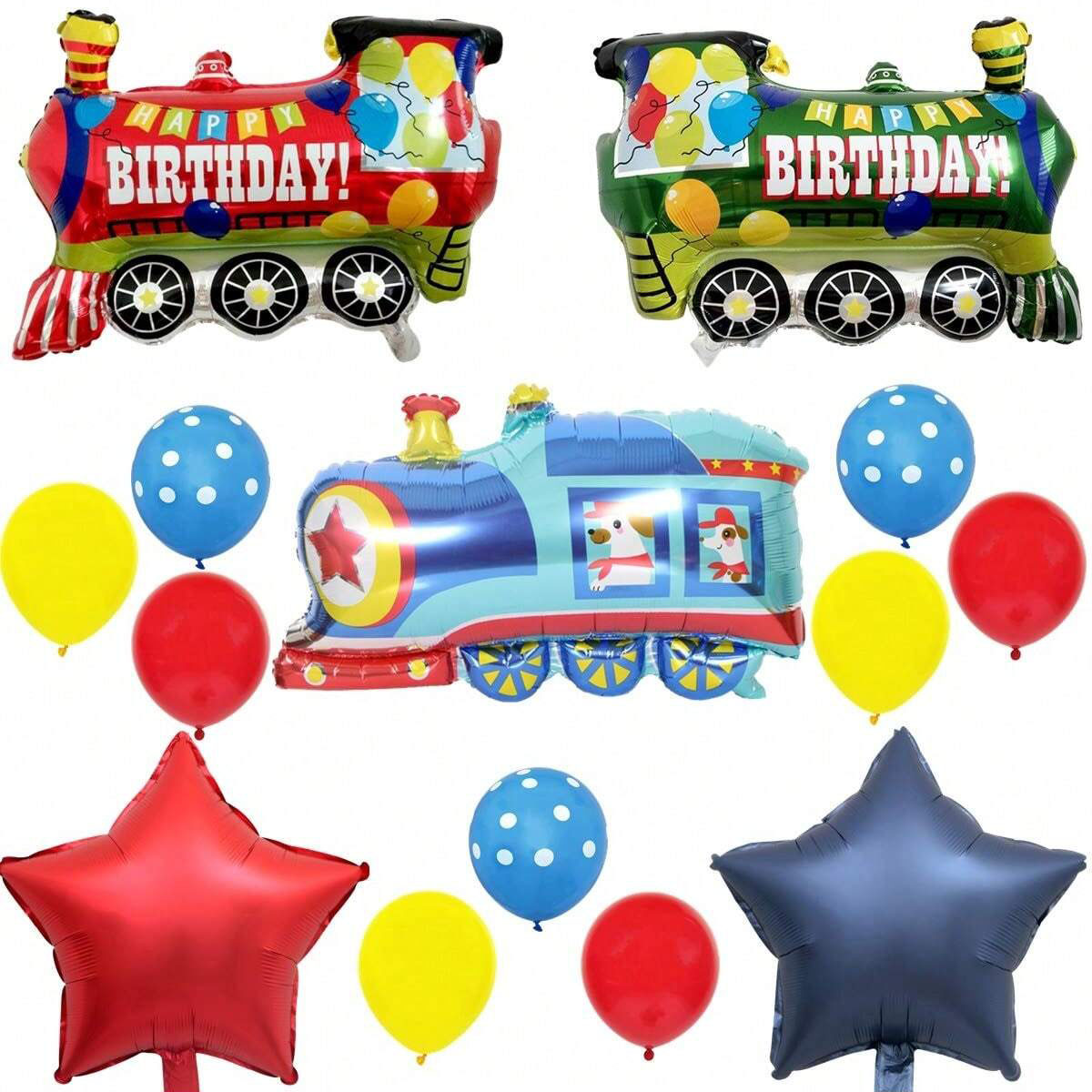 14pcs Train Balloon Kit for Bi - Wedding Day Supply Kit review and price