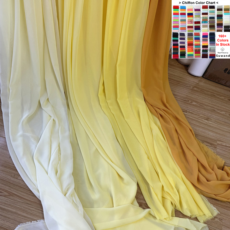 Yellow Orange Chiffon Fabric B - Wedding Backdrop Curtain review and price
