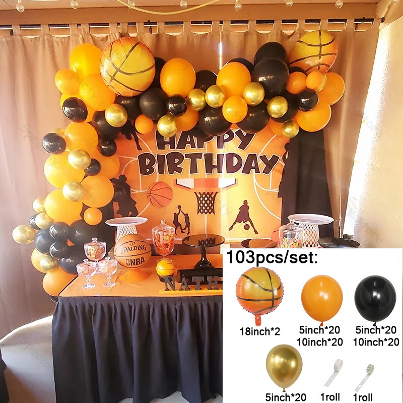 1Set Basketball Foil Balloon G - Wedding Day Supply Kit review and price