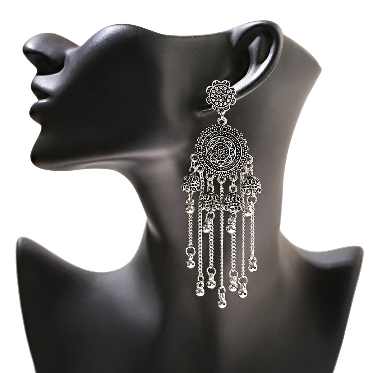 Chain Pendientes Earring And H - Indian Wedding Supply review and price