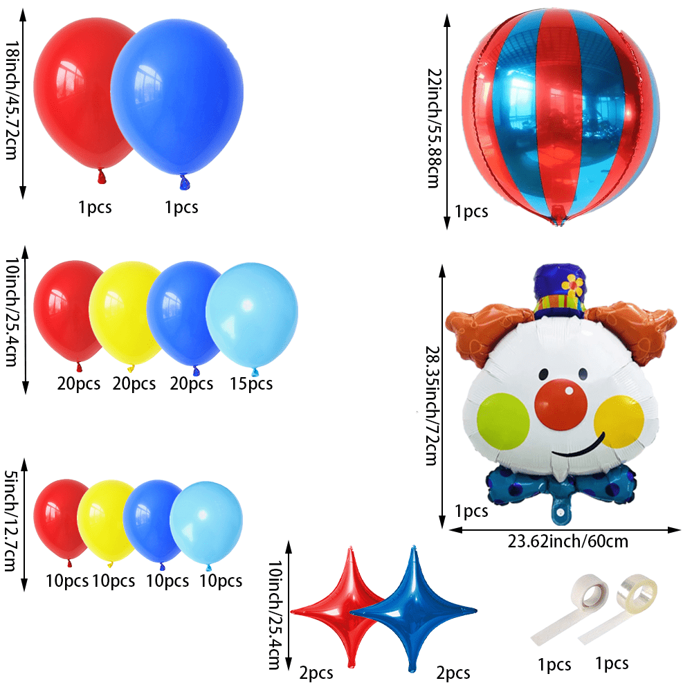 Cartoon Clown Garland Arch Kit - Wedding Day Supply Kit review and price