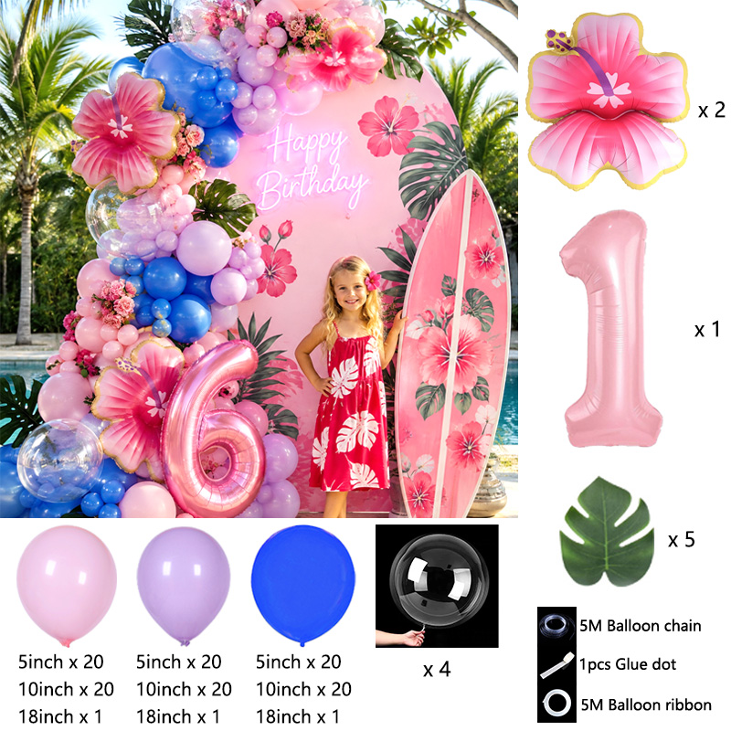 Stitched Hibiscus Flower Ballo - Wedding Day Supply Kit review and price