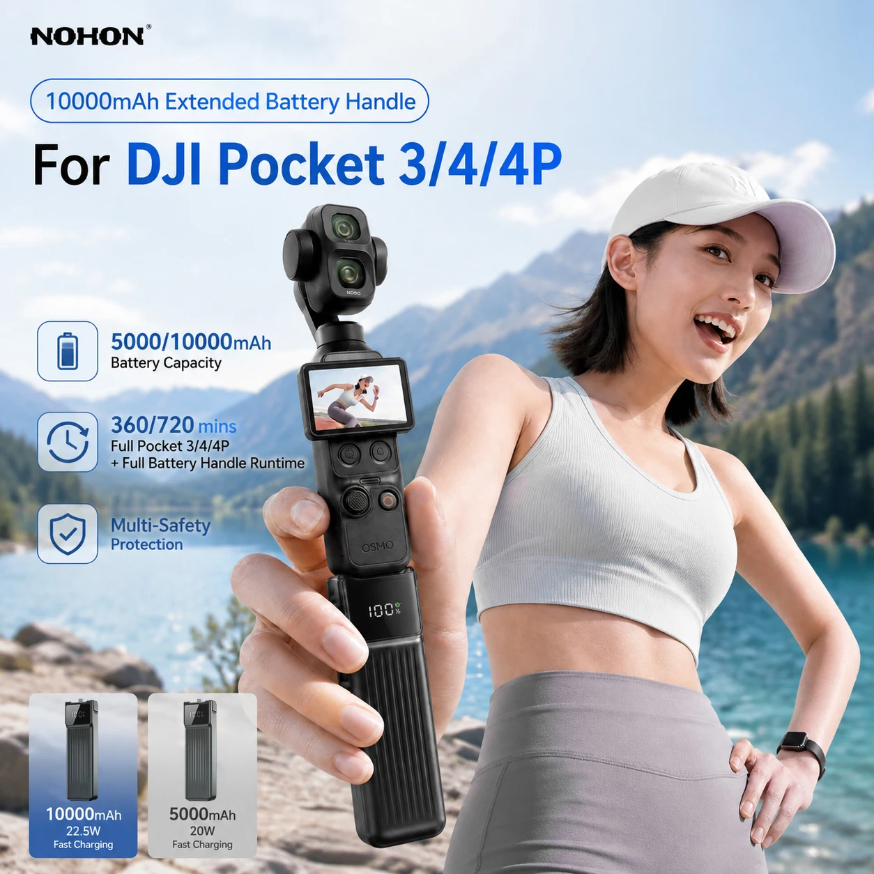 NOHON 5000mAh/10000mAh Battery - Wedding Power Supply review and price