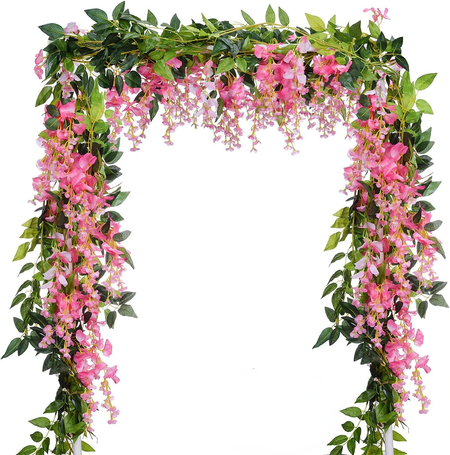 1.8M Artificial Flowers Silk A - Wedding Arch Flower review and price